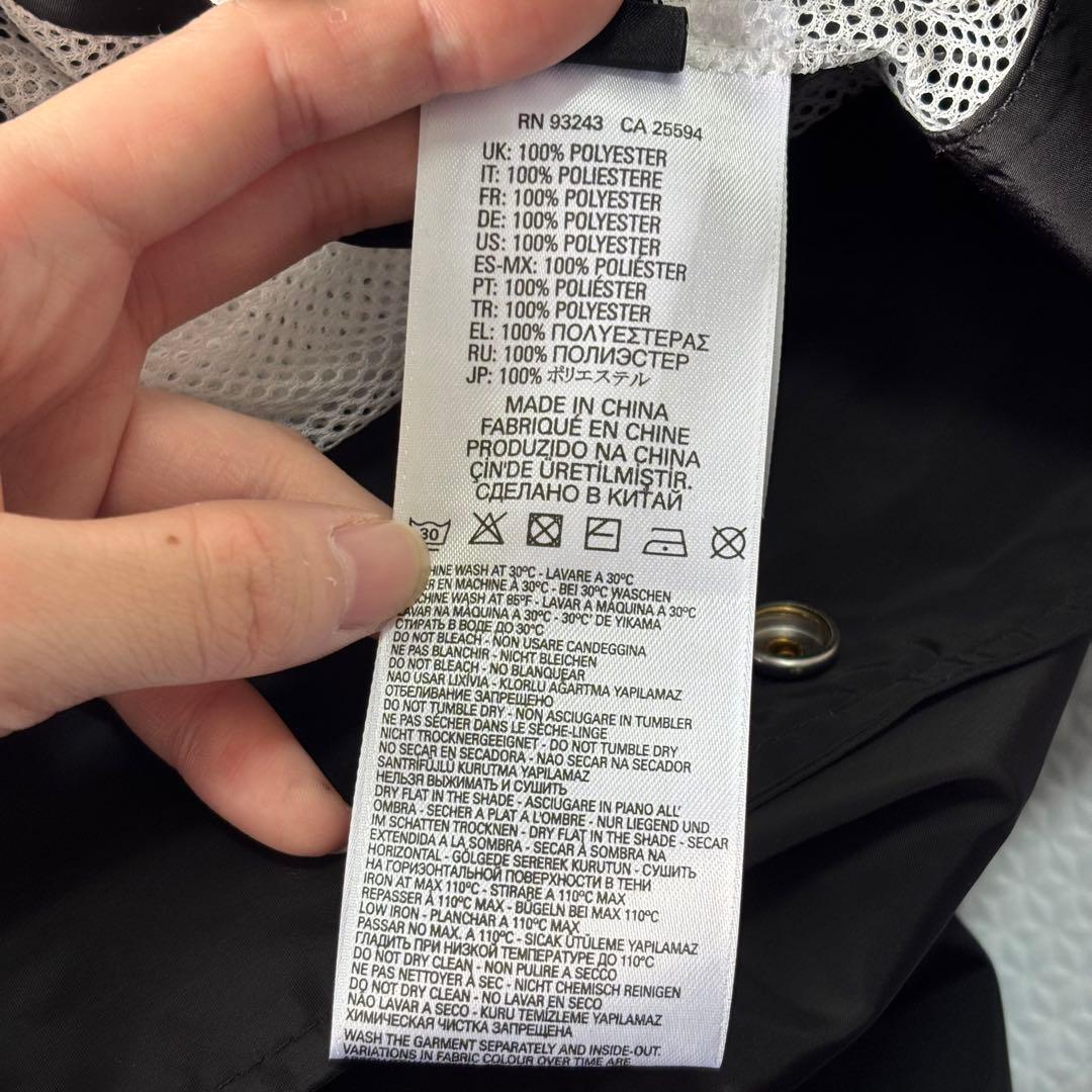 ✨美品✨ DIESEL ディーゼル　黒ナイロンジャケット　DロゴXL