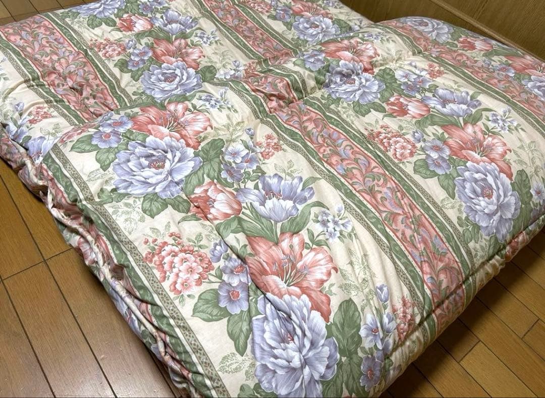 しぃ　　シングル水色柄&カバー