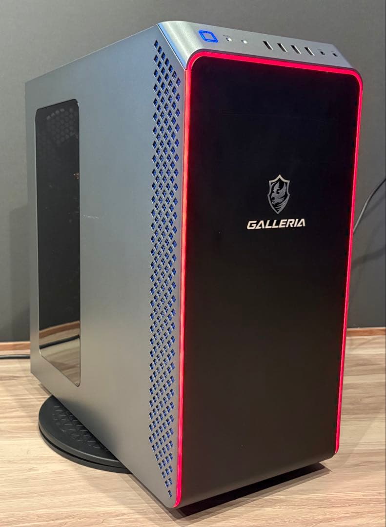 RTX4070ti　SSD2TB ゲーミングpc i7 13700F　ガレリア