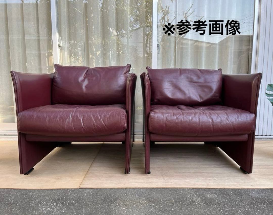 Cassina マリオベリーニ　ティルブリーソファ① 本革68.2万　モダン