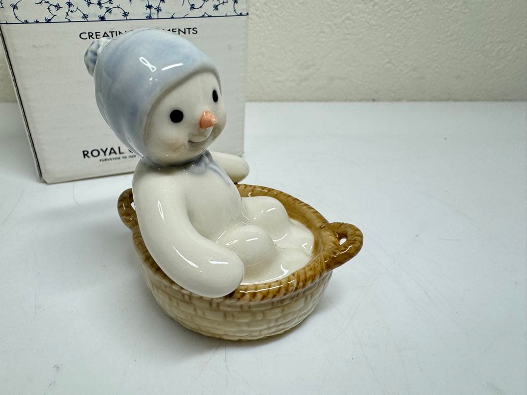 ロイヤルコペンハーゲン 2007年 スノーマン フィギュリン 赤ちゃん