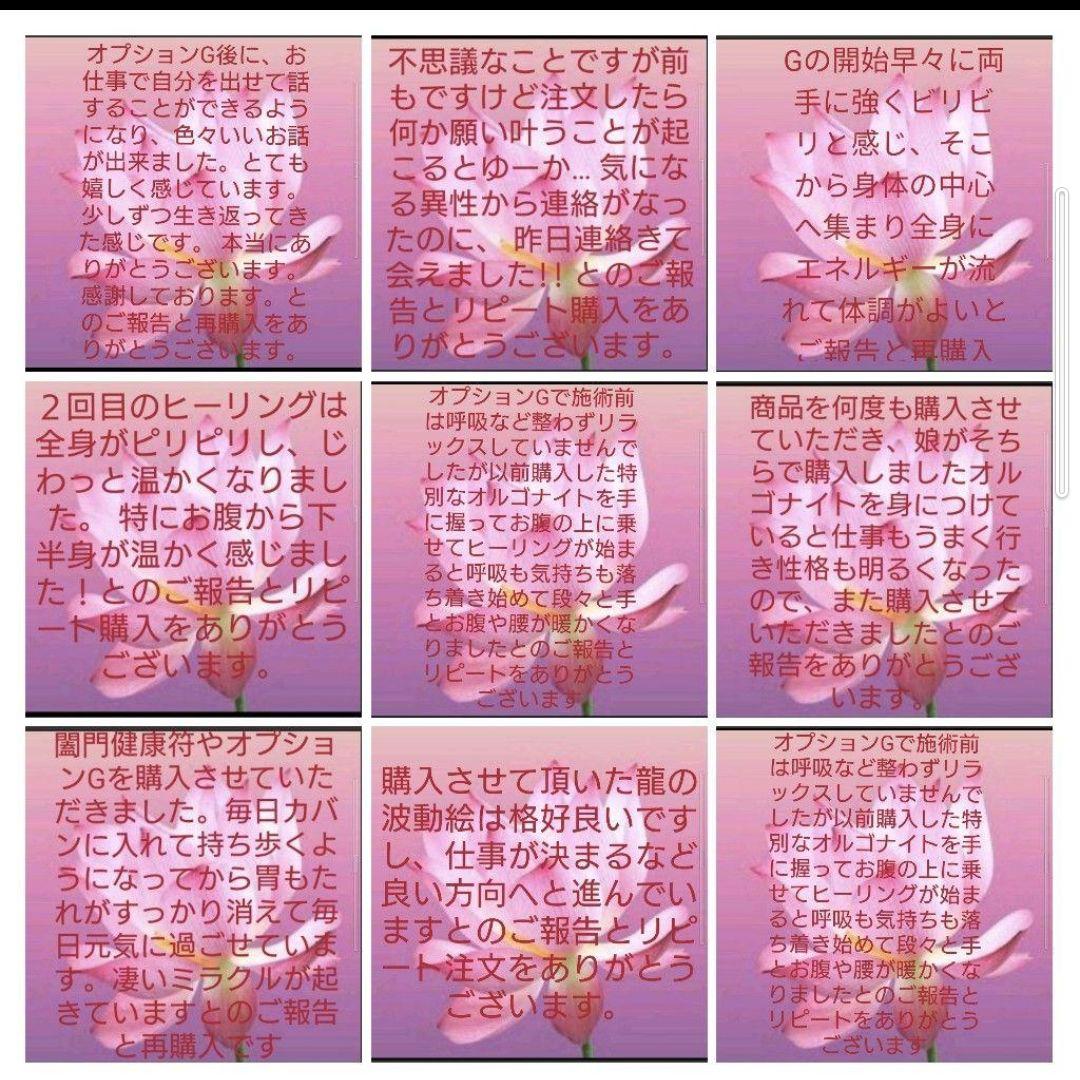 リピーター様（メル78428様）のオプション追加の出品です（護符　オルゴナイト）