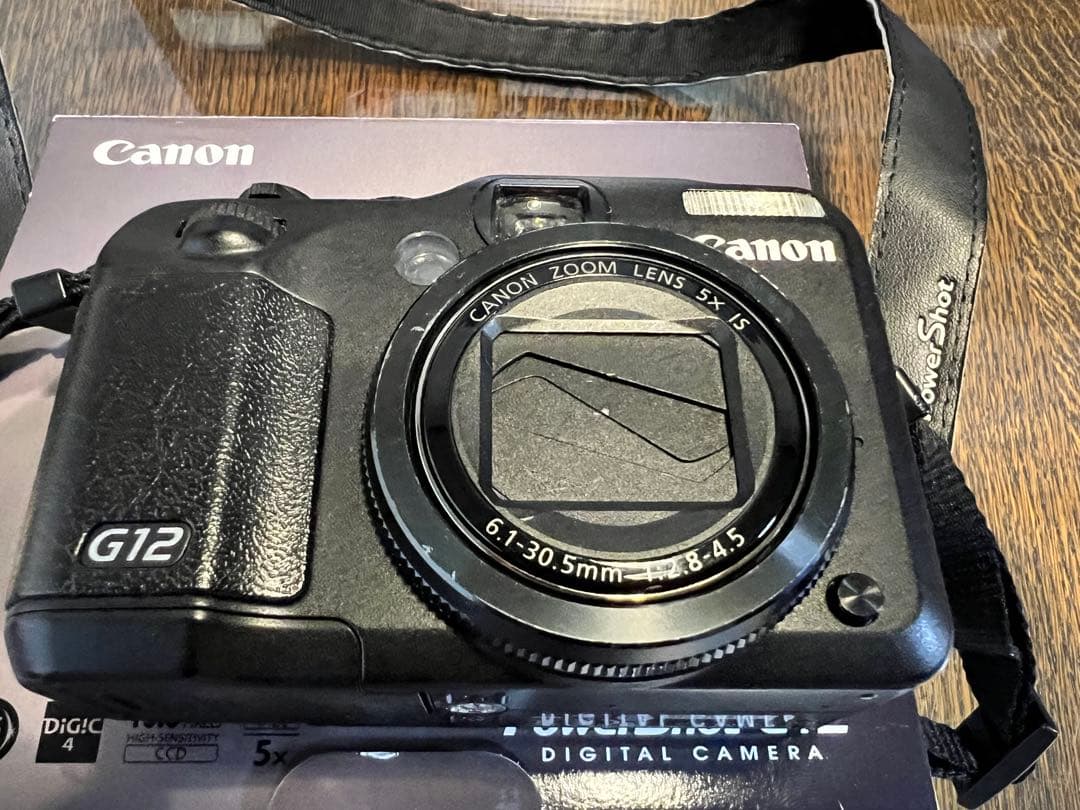 Canon PowerShot G12 外付けフラッシュ付属