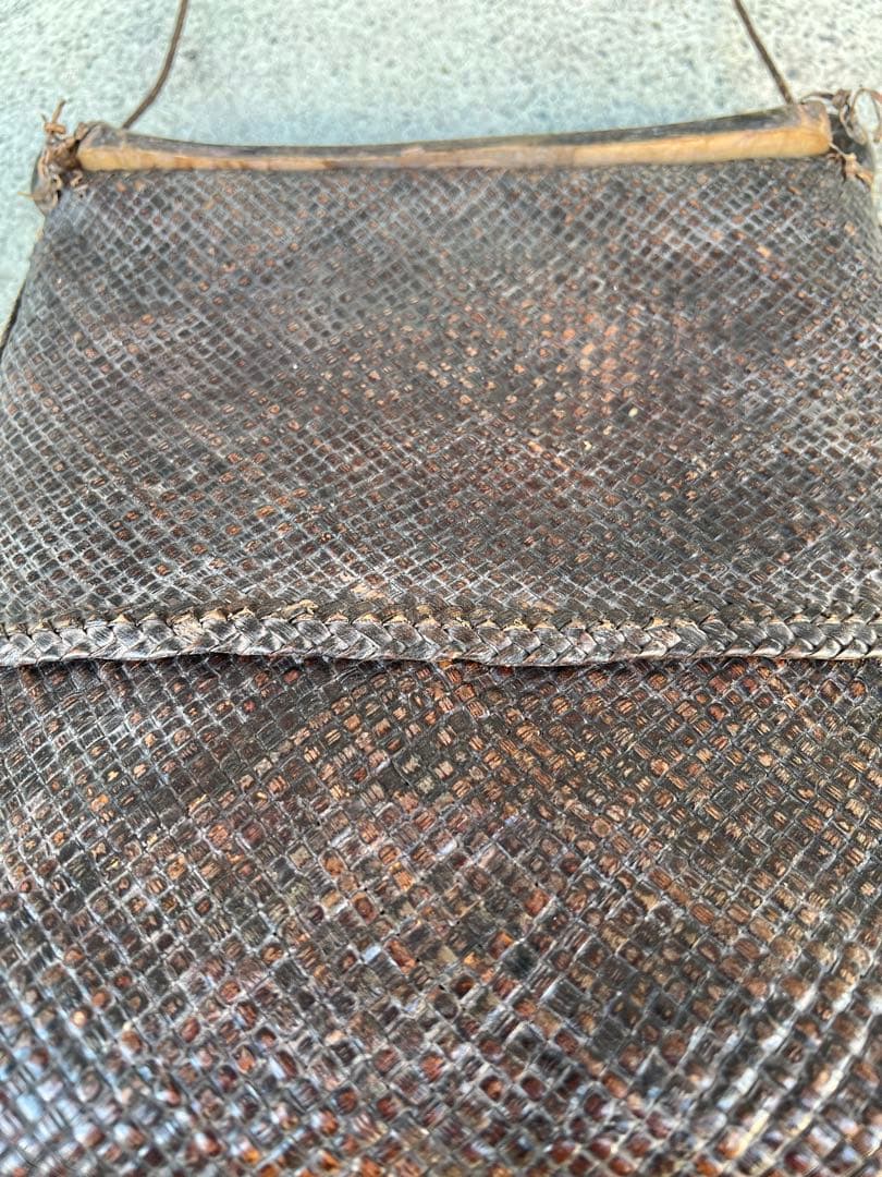 インドネシア フィリピン ルソン アジア バッグ 竹製 古道具 民藝 古民具 籠