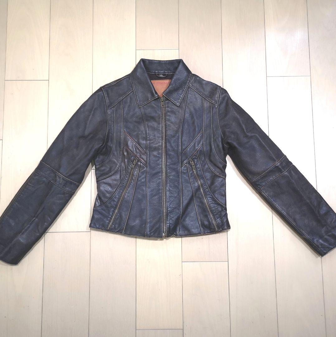 リーバイス レザージャケット シングルライダース Ｍ ヴィンテージ加工 激レア品
