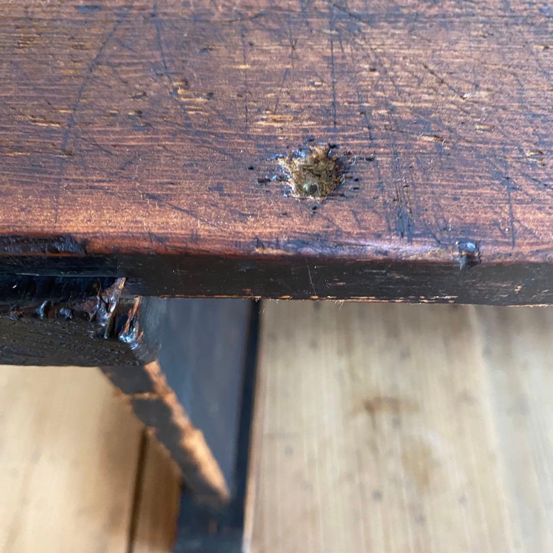 専用 アンティーク ローテーブル 展示台 飾り台 無垢材 z735