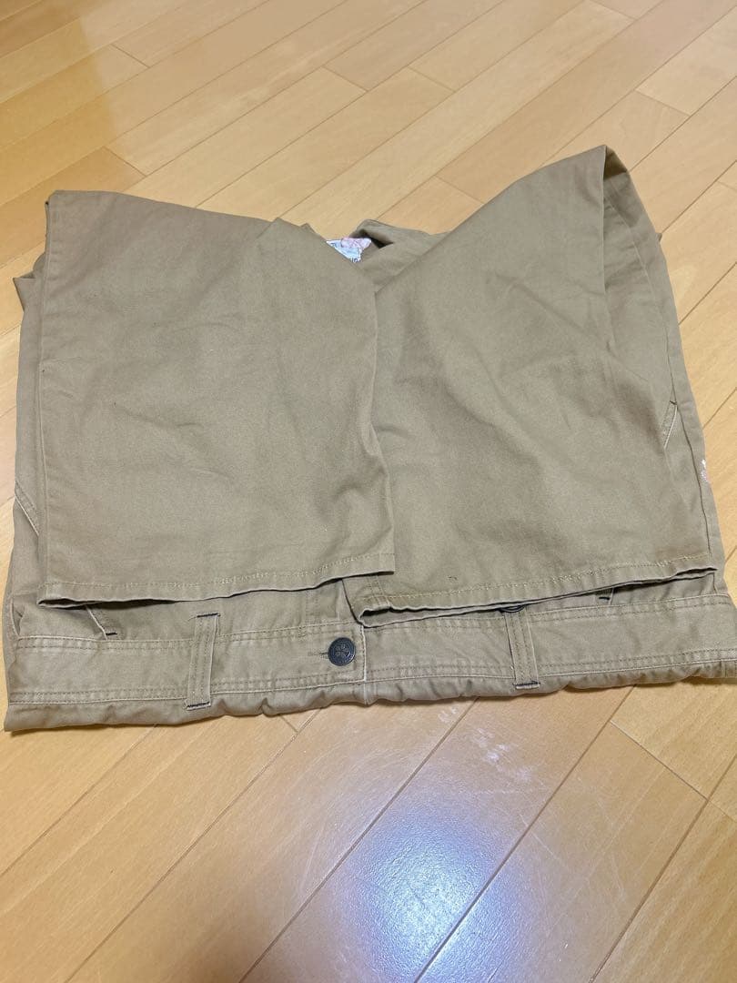 流儀　花鳥風月　XL オーバーオール　つなぎ　和柄　刺繍　希少