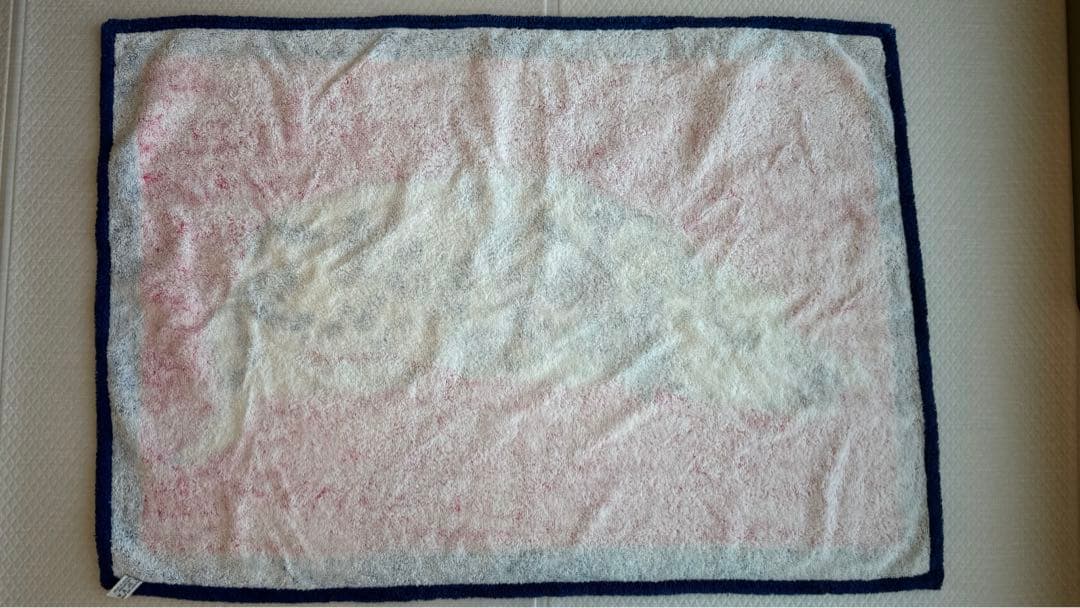 【希少】HERMESエルメス タオルケット　ダルメシアン柄　インテリア