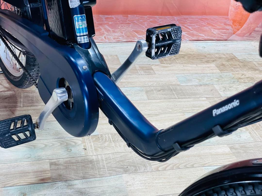 パナソニックギュット⭐️12AH！子供乗せ電動アシスト自転車Y2729