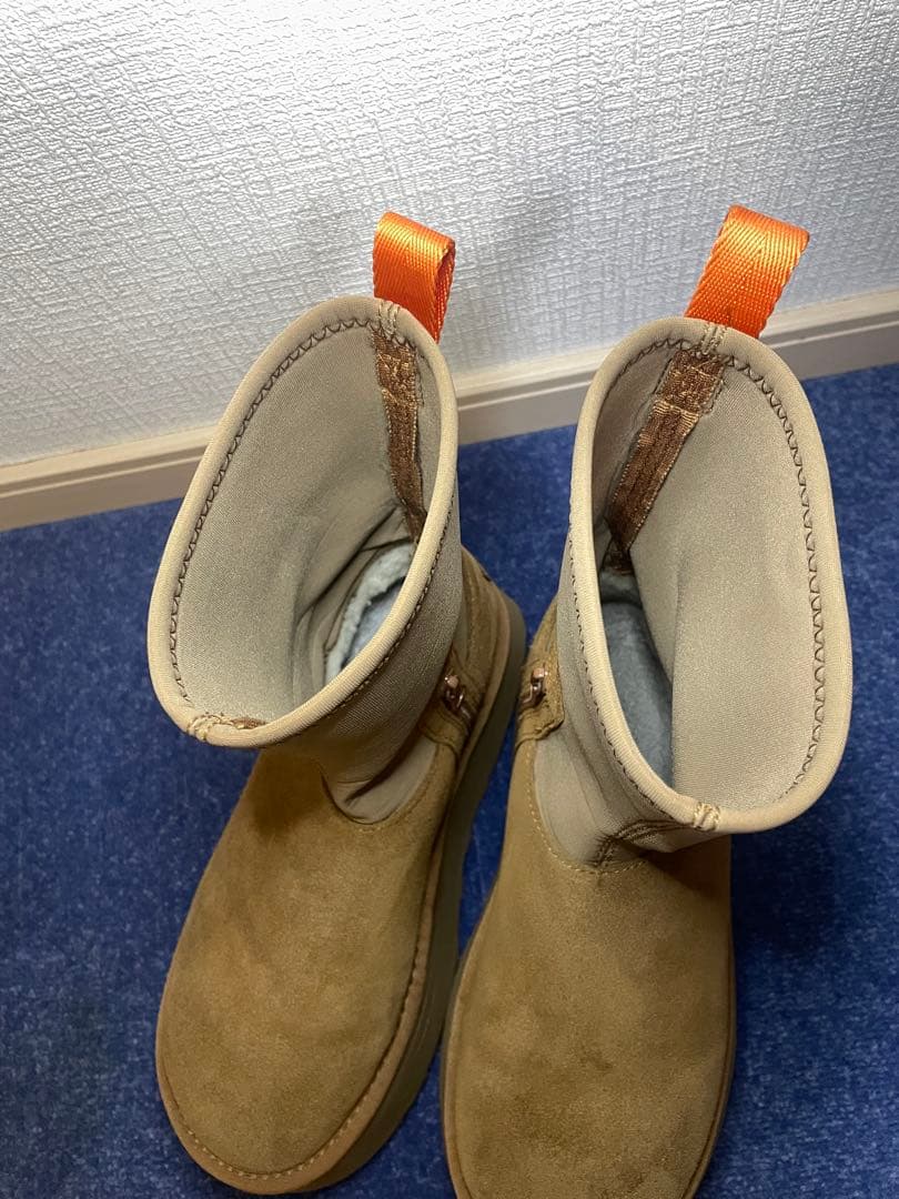 【美品】UGG 厚底 ムートンブーツ クラシック ディッパー 24cm