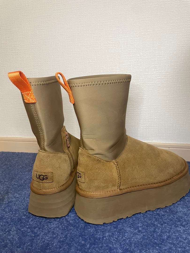 【美品】UGG 厚底 ムートンブーツ クラシック ディッパー 24cm