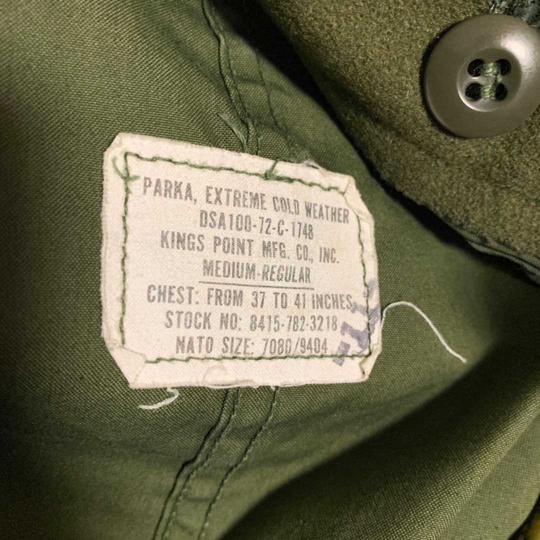 米軍実物 M65 フィッシュテールパーカー フルセット