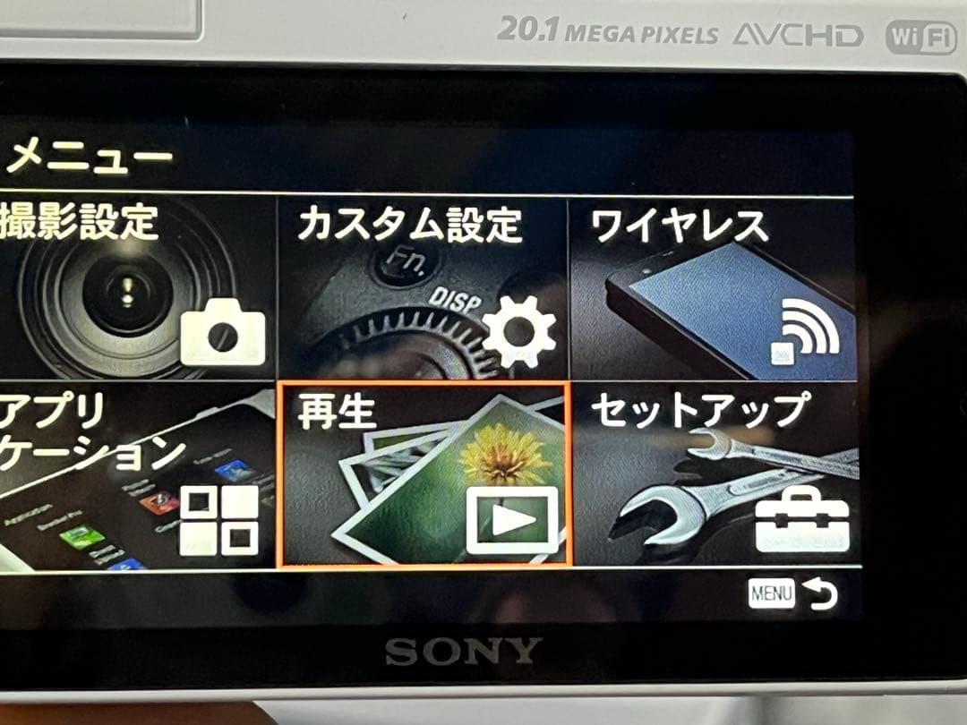 SONY a5000 パワーズームレンズキット ホワイト　ジャンク品　本体のみ