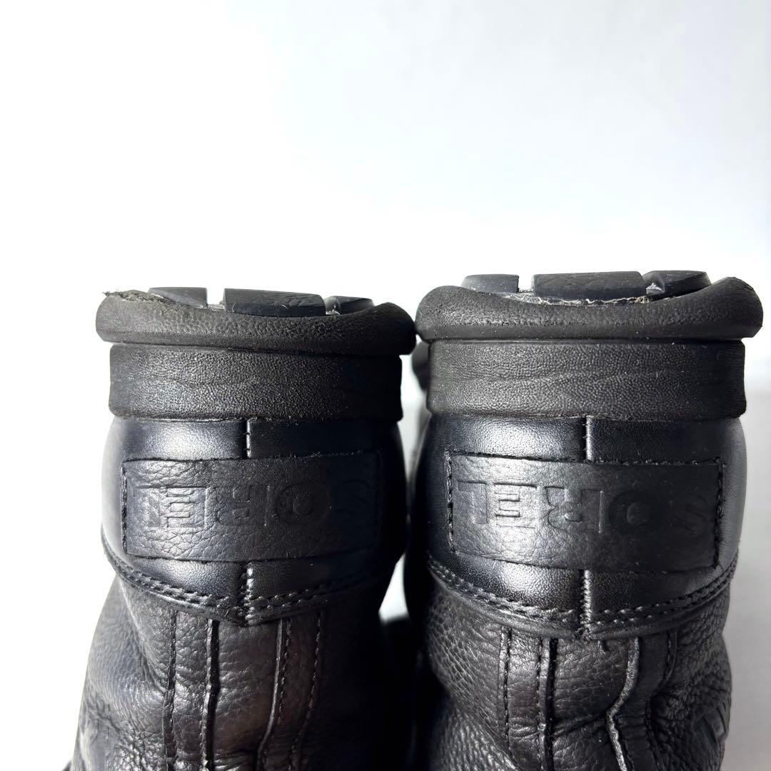 ソレル エクスプローラーラックス スノーブーツ レザー ボア 防水 黒US8