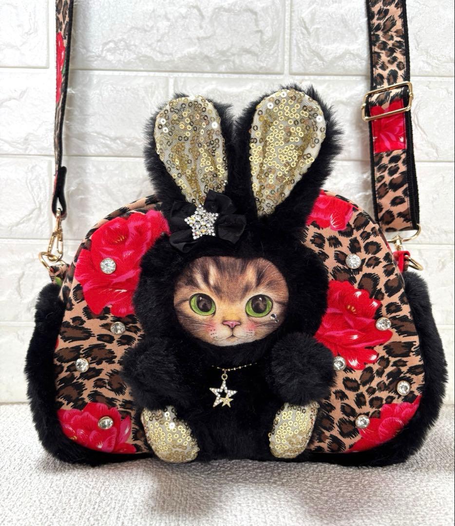 さ*ー様 コヤンイサムチョン　ハンドメイド　ファーショルダーバッグ　サンダーちゃ