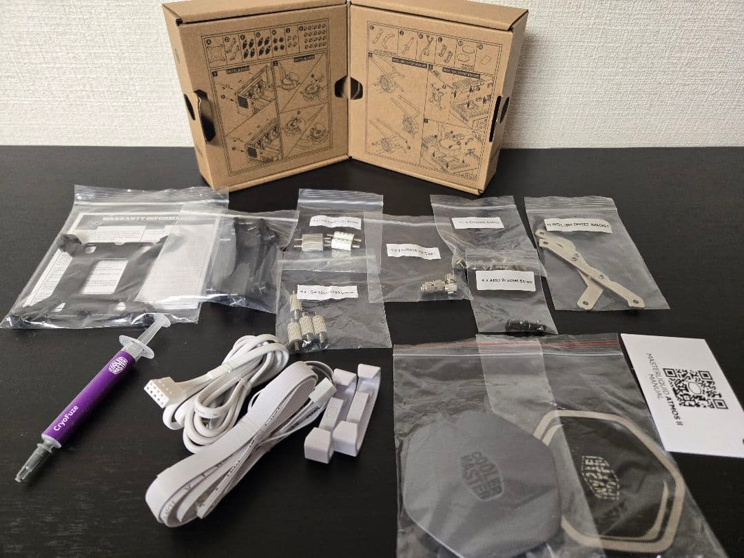 MasterLiquid 360 Atmos II LCD 簡易水冷 ホワイト