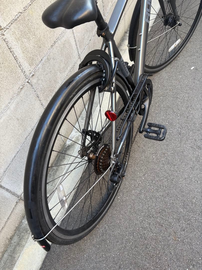 なべさん専用　クロスバイク　シルバー