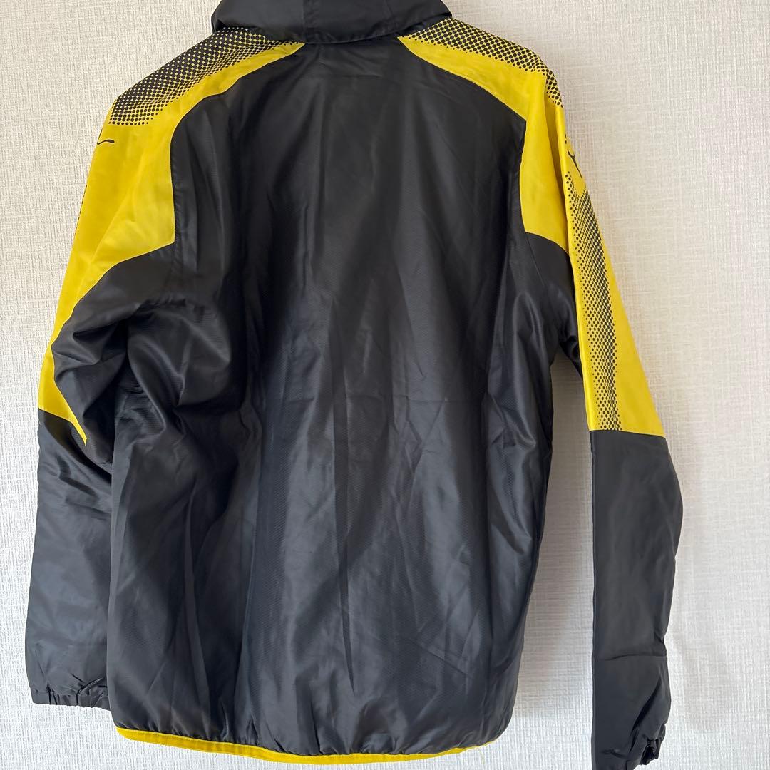 PUMA ピステ・ウィンドブレーカー 黒/黄