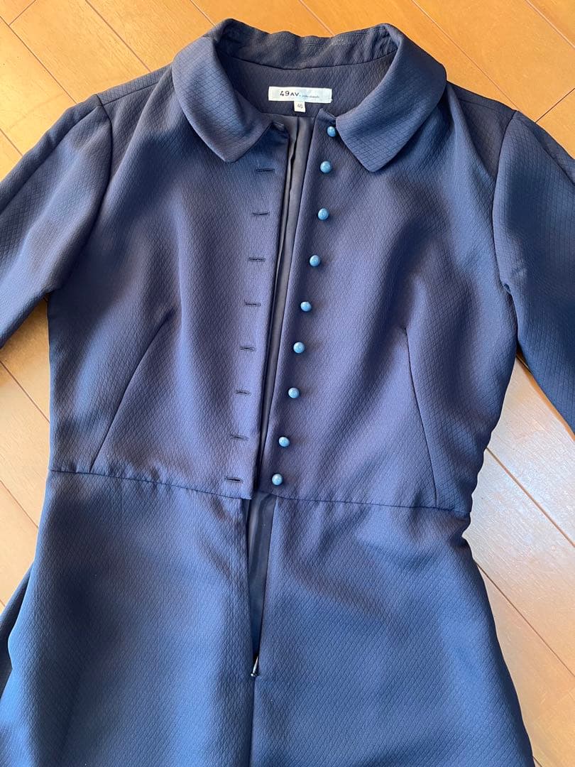 49av.junko shimada 七分袖ワンピース