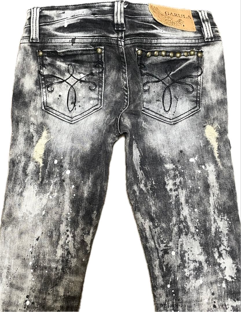 d.i.a. GARULA  fur belt denim pants ベルト