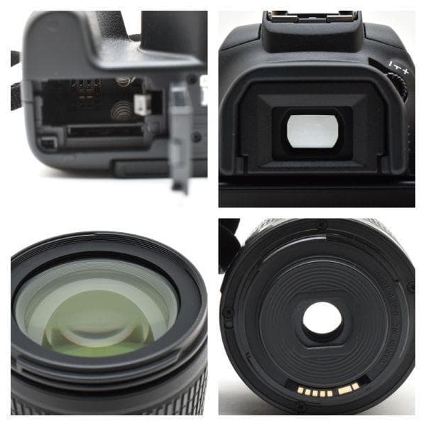 【美品】キャノン Canon EOS Kiss X10 レンズキット SDカード