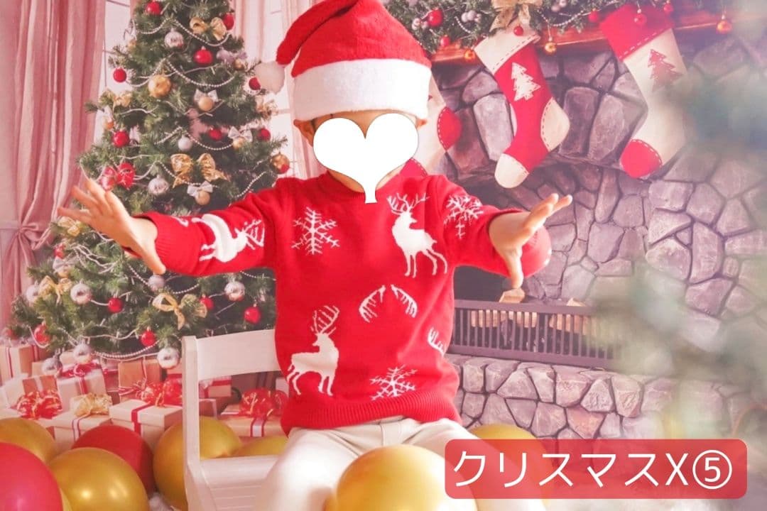 背景布【お正月F】サンプル　年賀状、ペット、子供撮影用　梅　和柄　門松　しめ縄