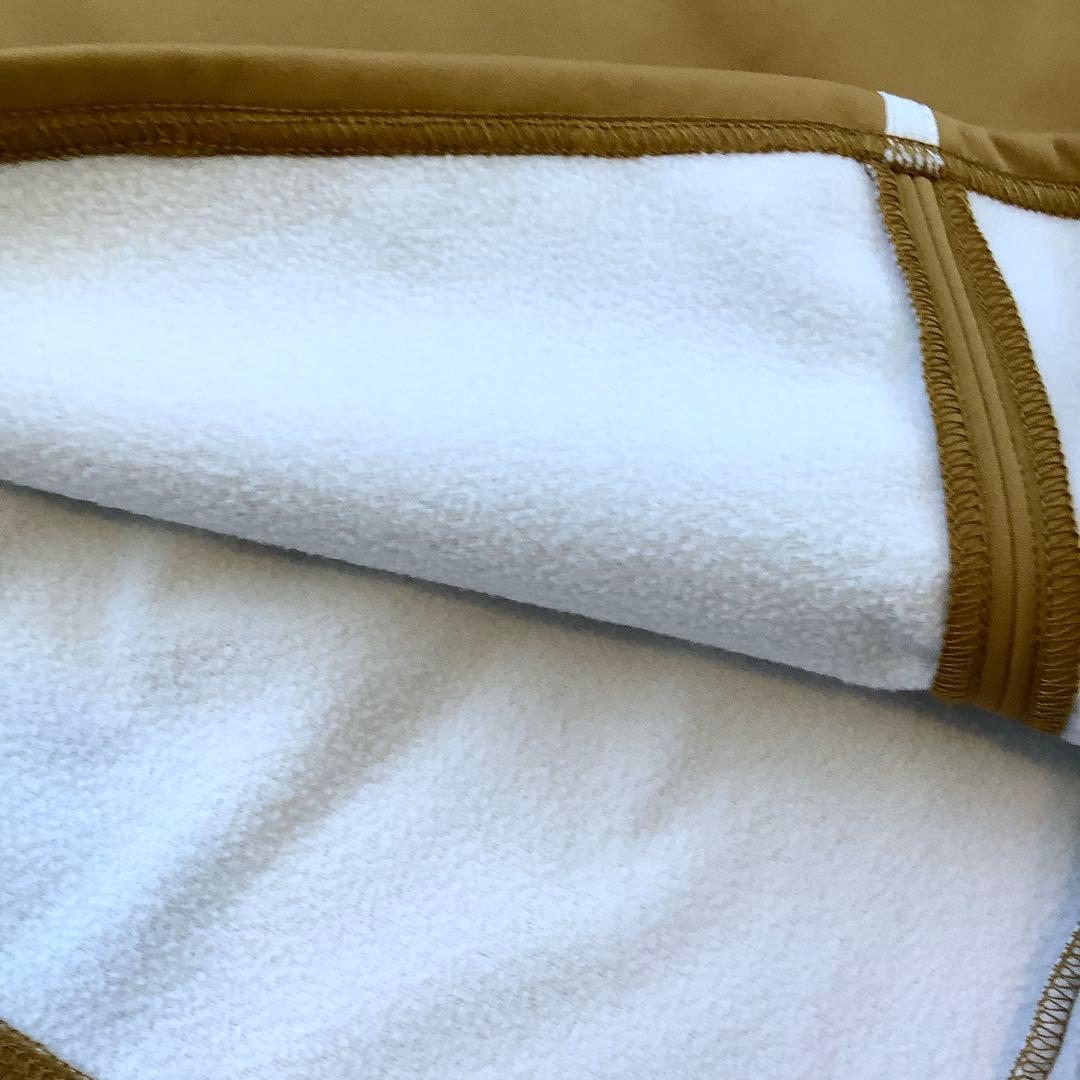 新品★トミーヒルフィガーゴルフ★ウィンドプルーフミニスカート裏起毛ボア★キャメル