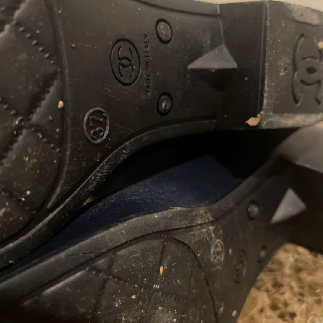 CHANEL レインブーツ　37