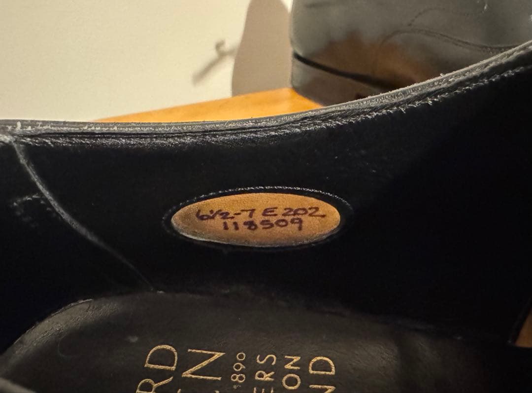 【USAF117】UK6.5 E　202　エドワードグリーン　バークレー