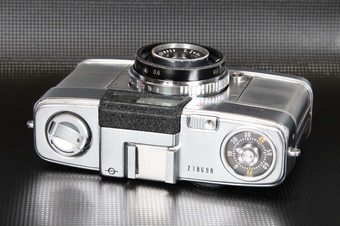 OH済 OLYMPUS PEN S　35mmフィルム　ハーフフレーム　スケルトン