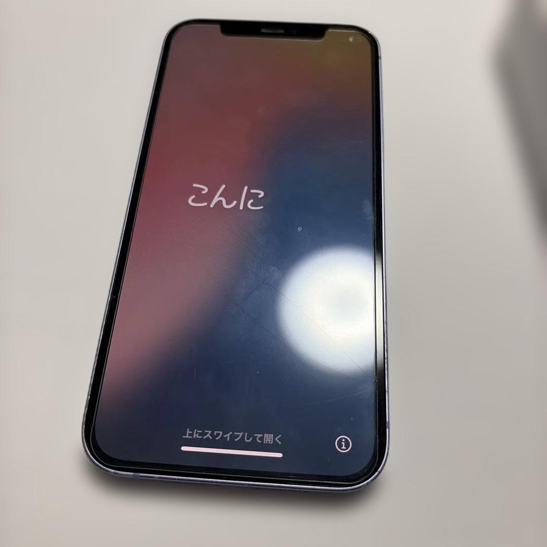 iPhone 12 64GB パープル 本体　箱付き