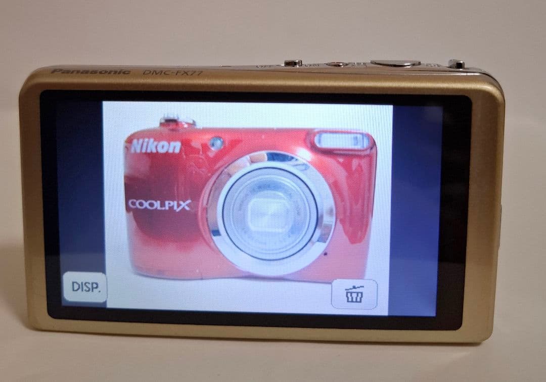 [美品]パナソニック Panasonic LUMIX DMC-FX77 コンデジ