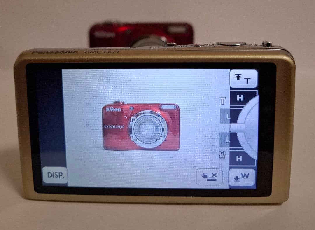 [美品]パナソニック Panasonic LUMIX DMC-FX77 コンデジ