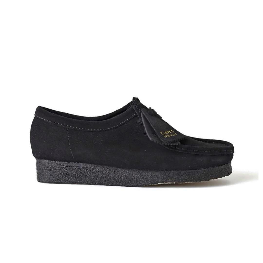 CLARKSクラークス Wallabee メンズ ワラビー スエード ブラック