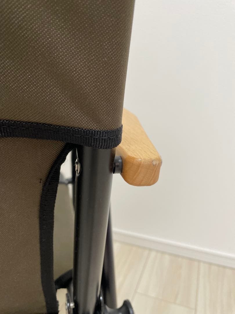 LOGOS GLAMBASIC CHAIR FOR 2 ブラウン