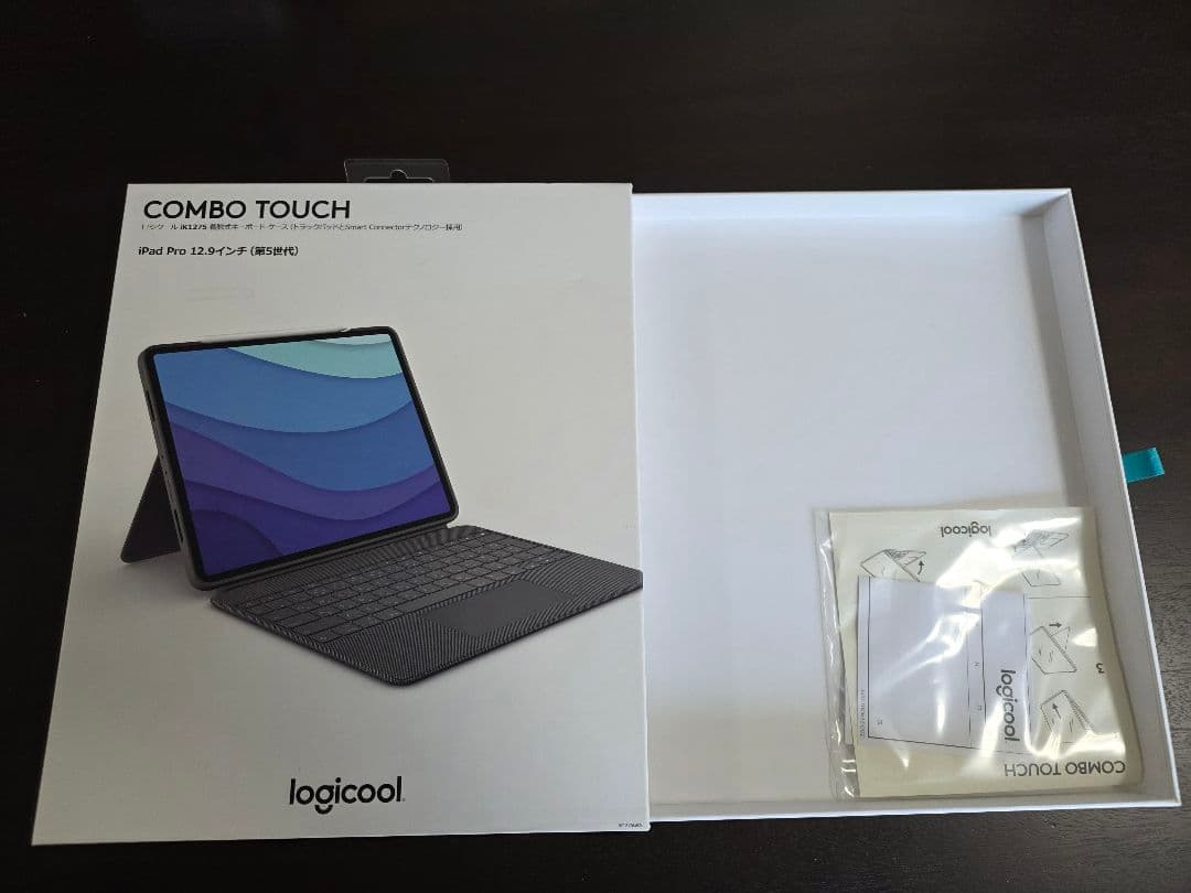 iPad Pro M2 12.9インチ 512GB、ロジクールコンボタッチ