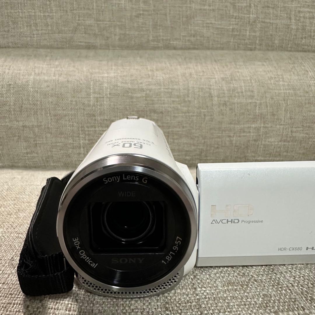 SONY HDR-CX680 2023年製　ホワイト