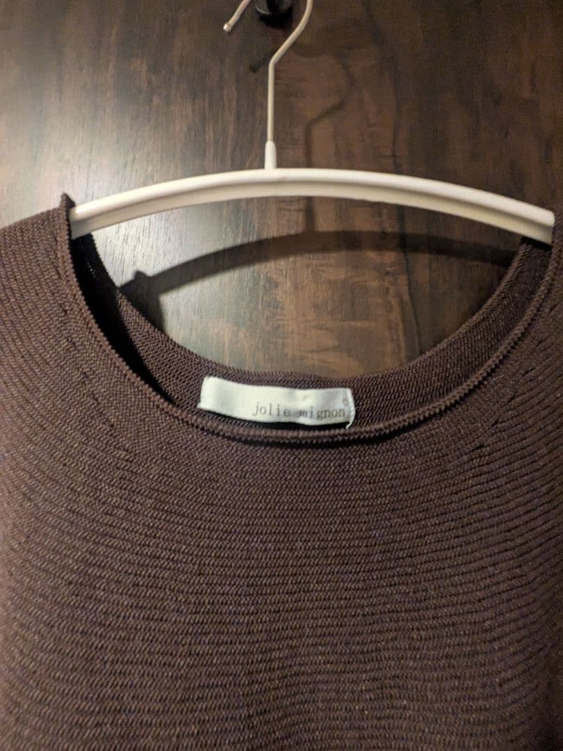 ★本日のみお値下げ★jolie mignon　ダークブラウン　ワンピース