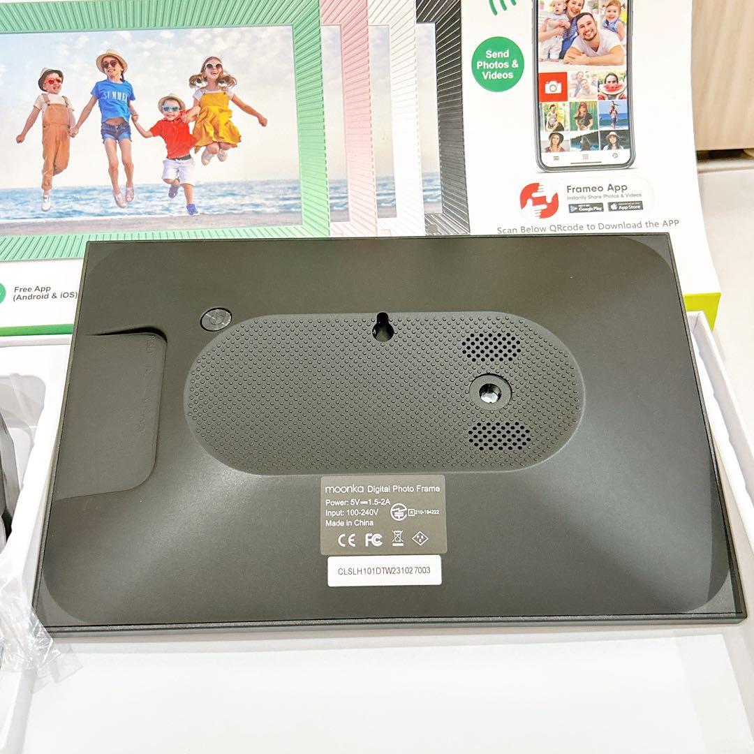 デジタルフォトフレーム 10.1インチ 1280×800IPS 簡単操作