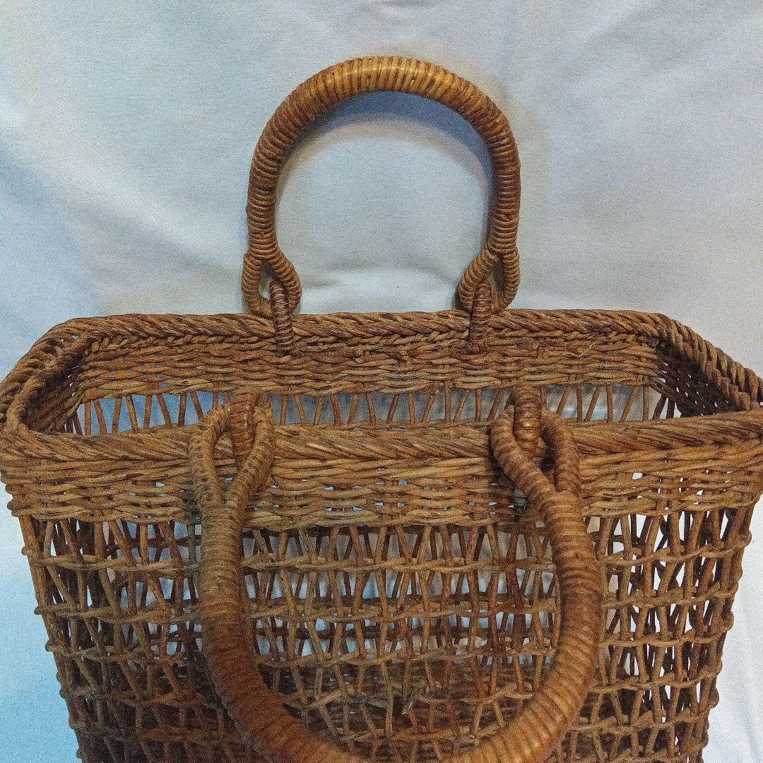 あけびの籠バッグ