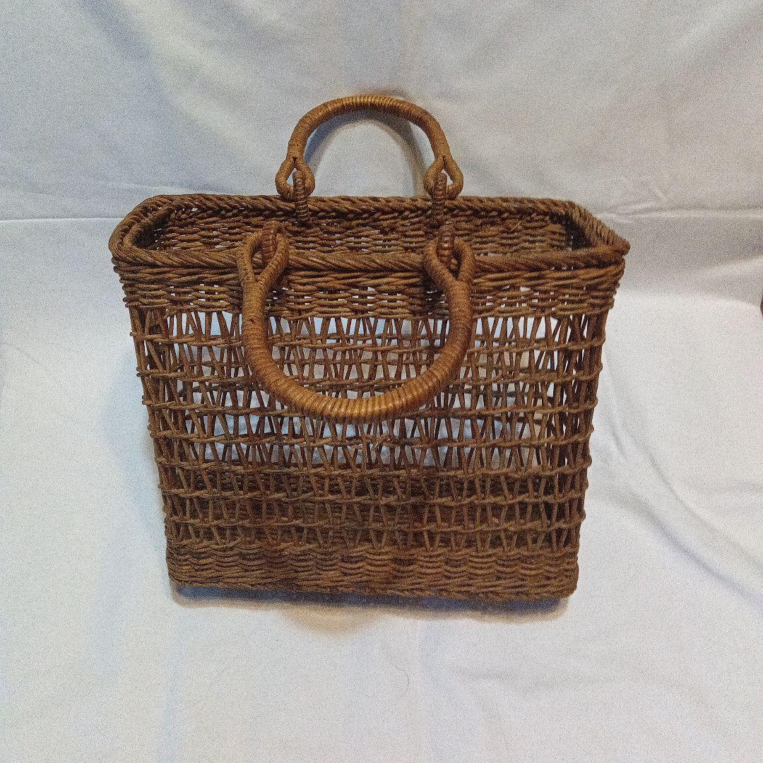 あけびの籠バッグ