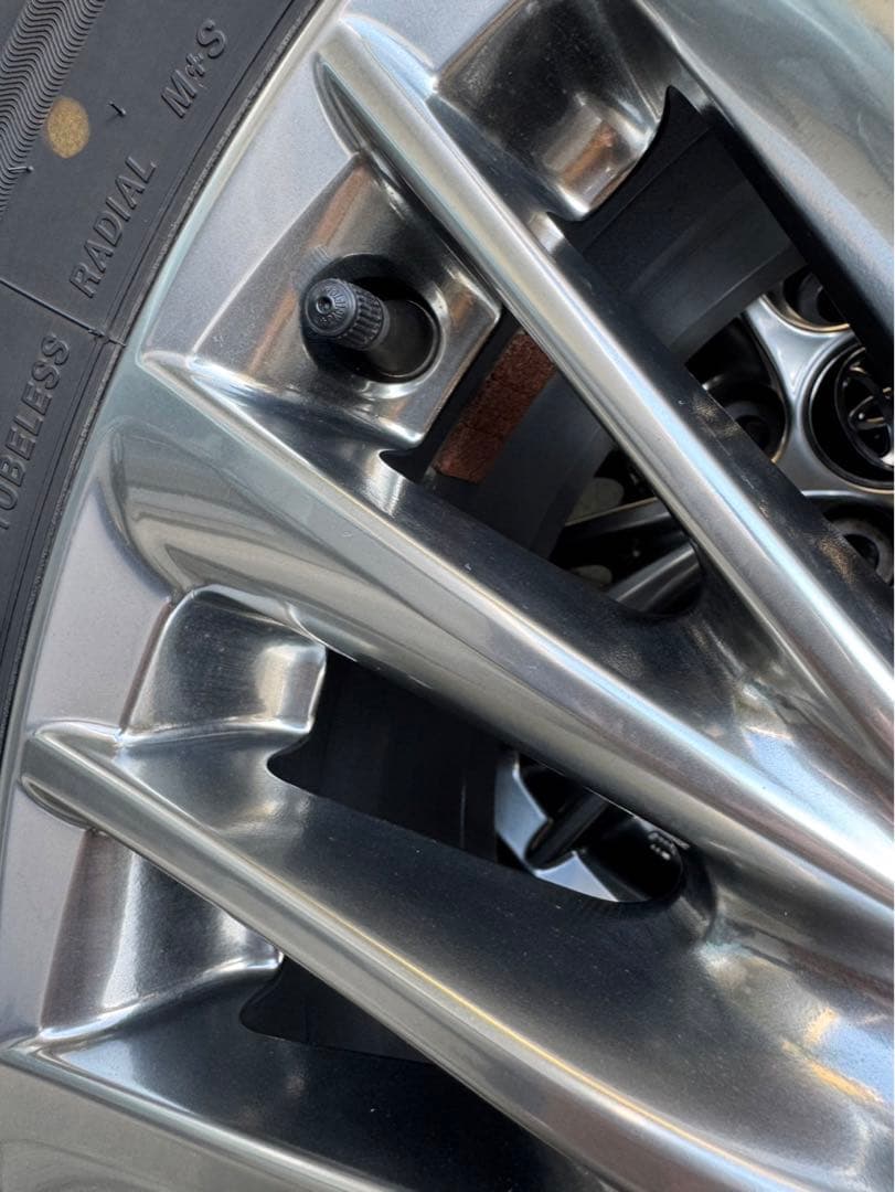 【美品】アルファード30後期 純正17インチ　スタッドレス&ホイールセット