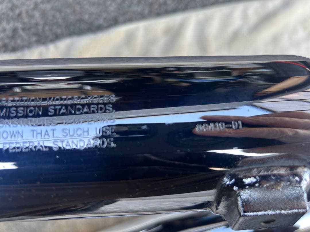 ハーレーダビッドソンTC88ソフティル用スクリーミンイーグルスリップオンマフラー