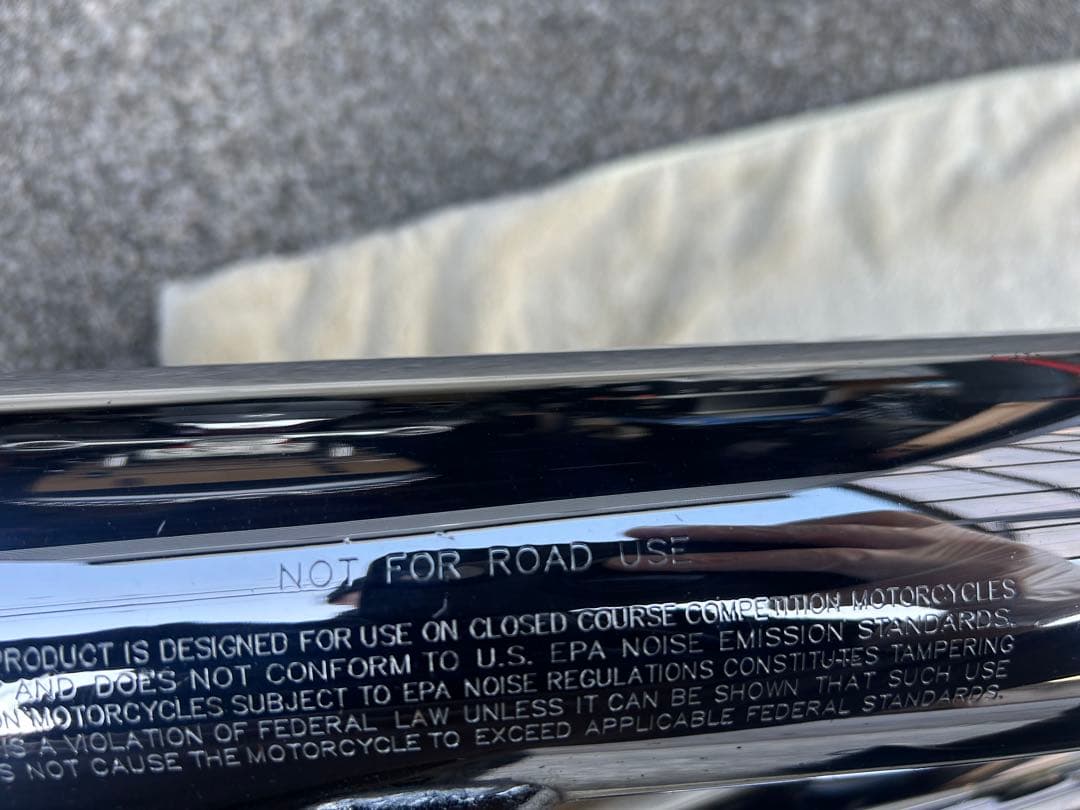 ハーレーダビッドソンTC88ソフティル用スクリーミンイーグルスリップオンマフラー