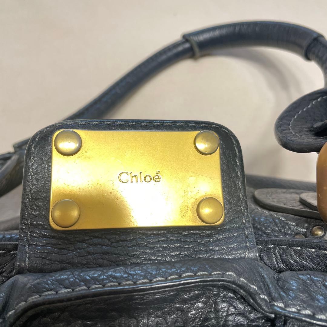 クロエ　パディントン　ブラック　ミディアム