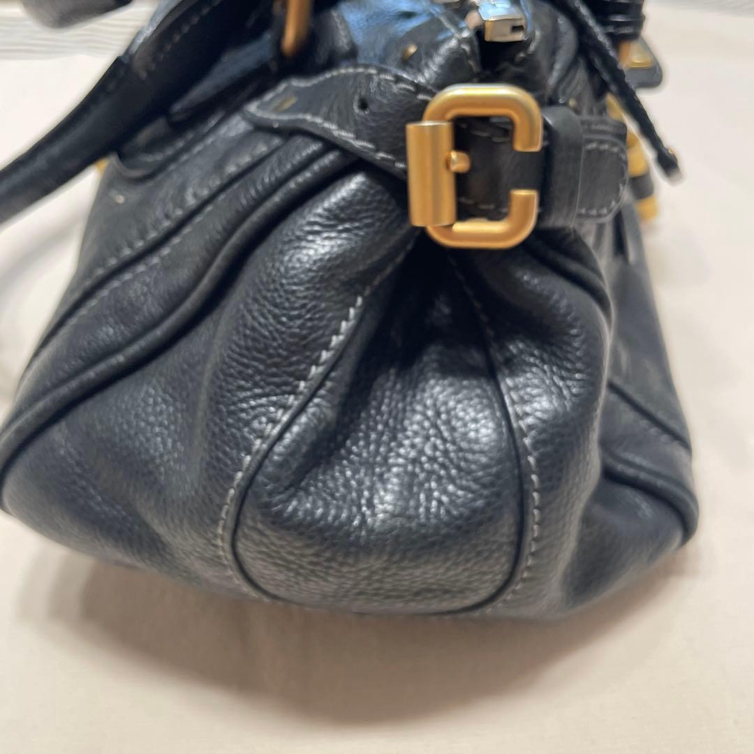 クロエ　パディントン　ブラック　ミディアム