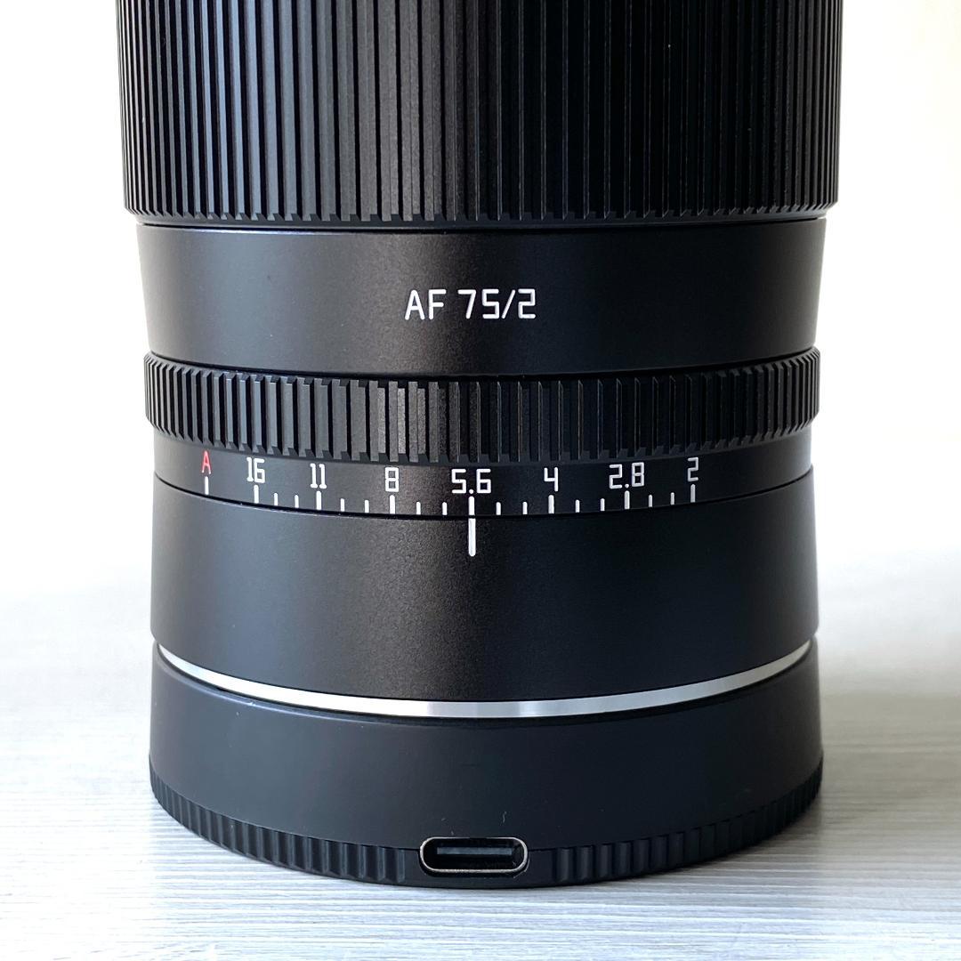 TTARTISAN 75mm F2 Zマウント 単焦点AF レンズ フルサイズ