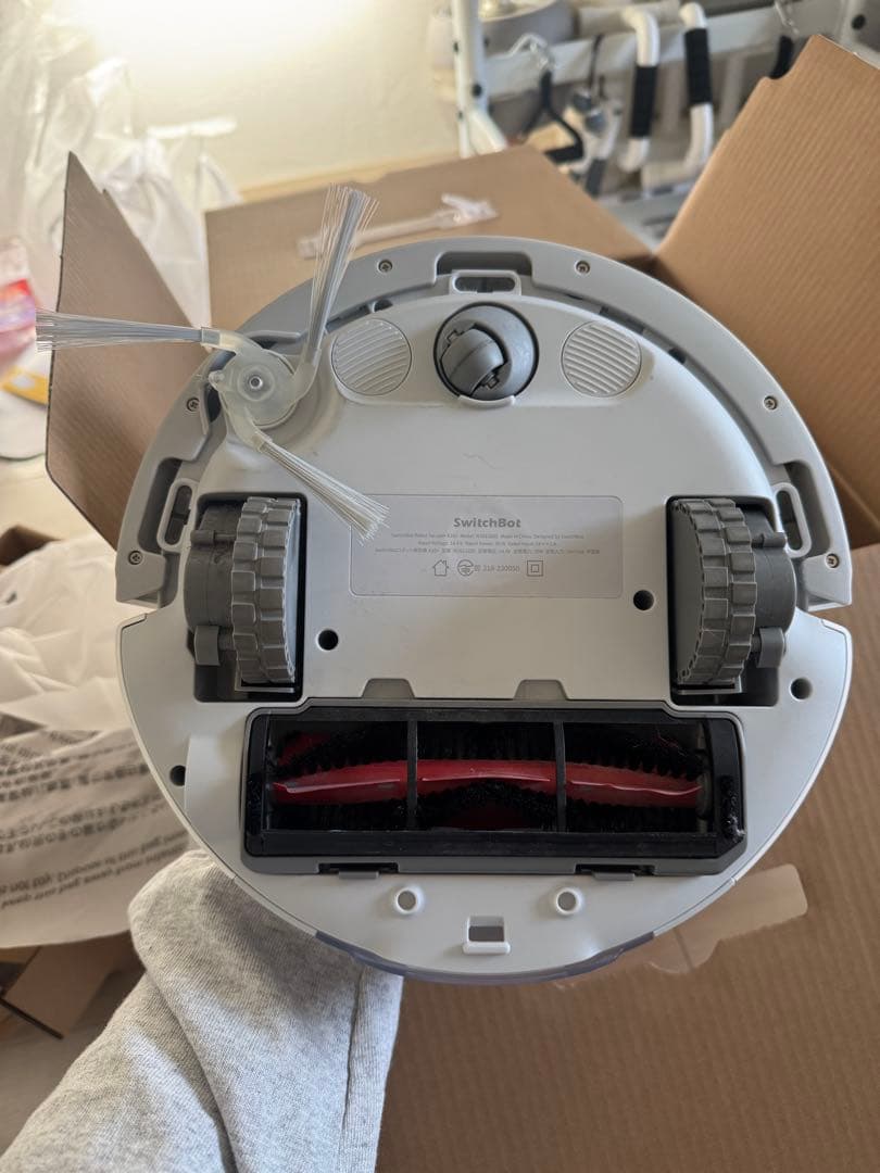 SwitchBot ロボット掃除機 ホワイト k10+