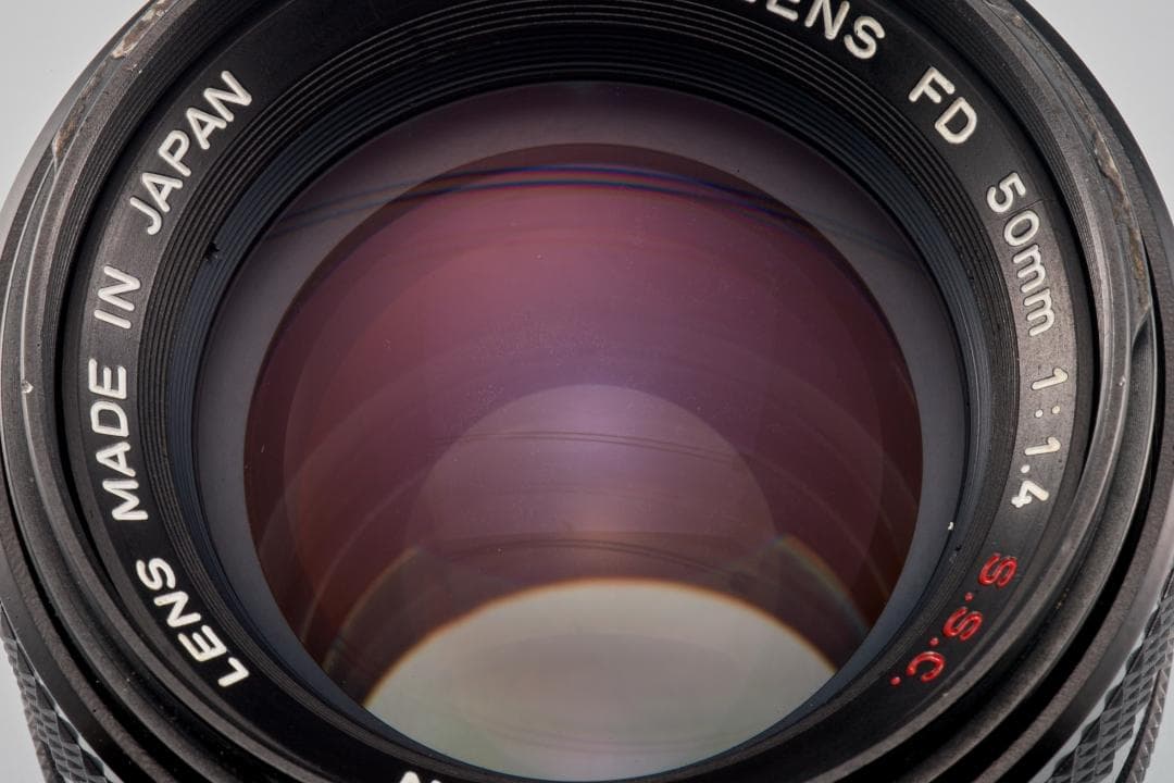 CANON 旧 FD 50mm f1.4 S.S.C.　 L92