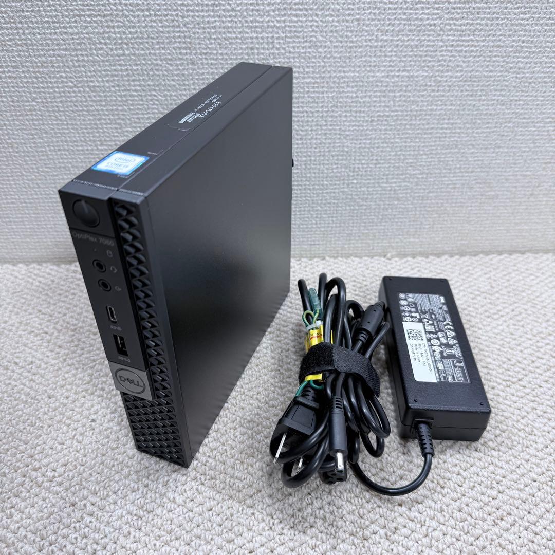 Windowsデスクトップ DELL OptiPlex 7060 Micro i5 16GB NVMeSSD